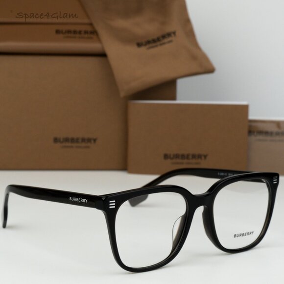 BRAND NEW Burberry BE2361D 3010 Dark Green Demo Square Unisex Eyeglasses - Picture 2 of 6